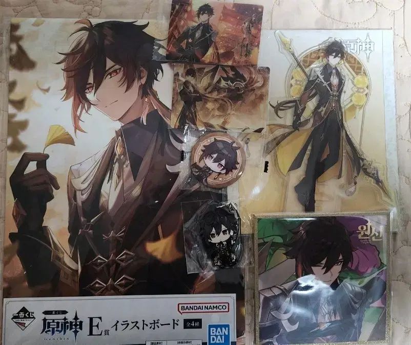 原神】鍾離まとめ売り 原神 鍾離 公式グッズ 7種 まとめ売り 原神