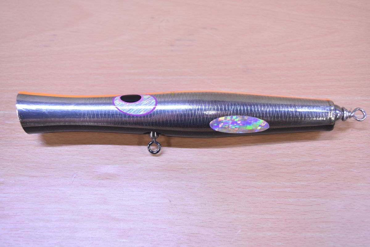 貝田ルアー トランペット 185 キャスティングプラグ キャスティング ポッパー 青物 ヒラマサ ブリ キハダ GT