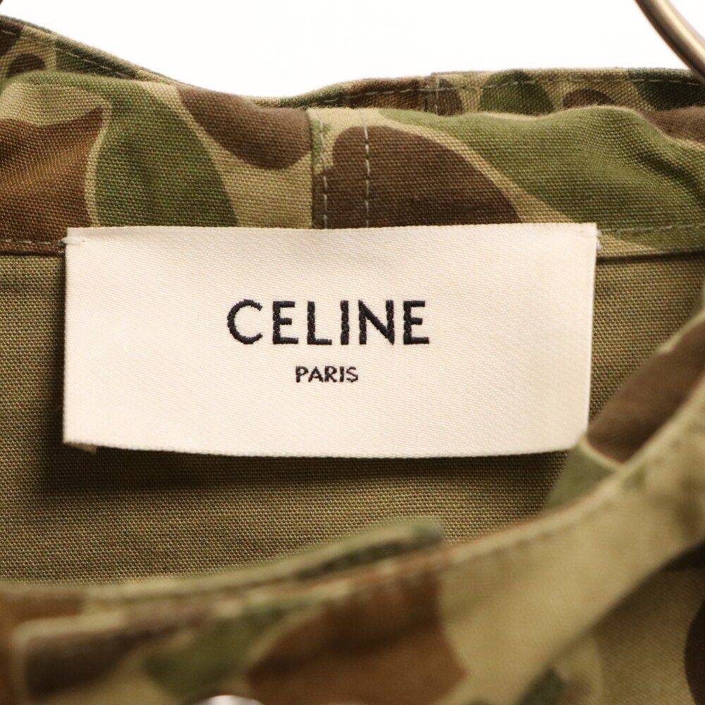 CELINE (セリーヌ) 22SS ミリタリー コットン ベスト 2W565060O
