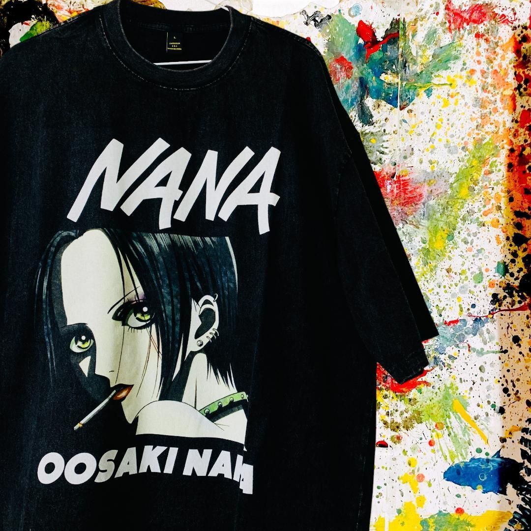 NANA 漫画 リプリント Tシャツ 半袖 メンズ 新品 個性 大崎ナナ