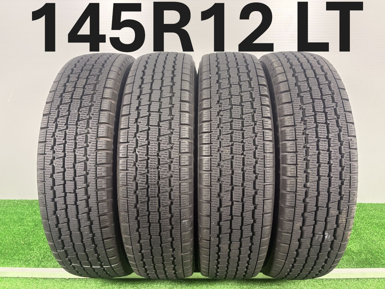 送料無料 145R12 LT 6PR ブリヂストン W300 2020年製 4本 冬タイヤ スタッドレス TA675