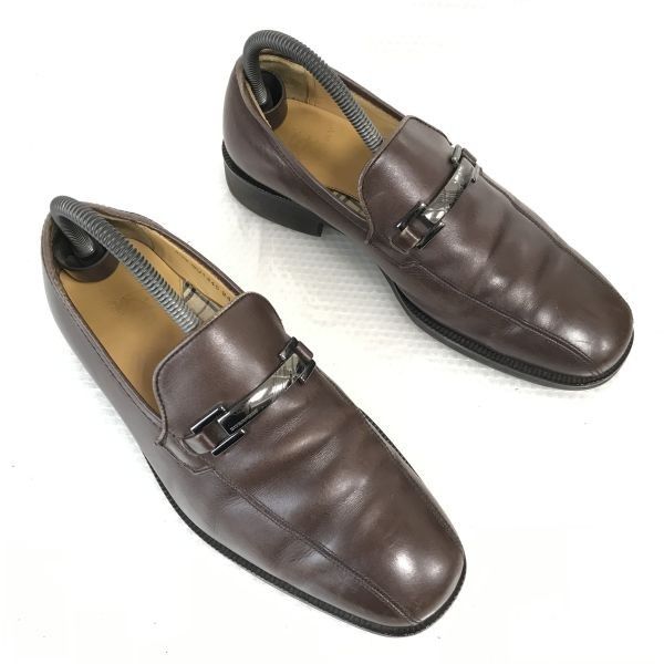 【未使用級】BURBERRY バーバリー スリッポン ビジネスシューズ25.5茶 2025年最新】Yahoo!オークション -burberry・バーバリー