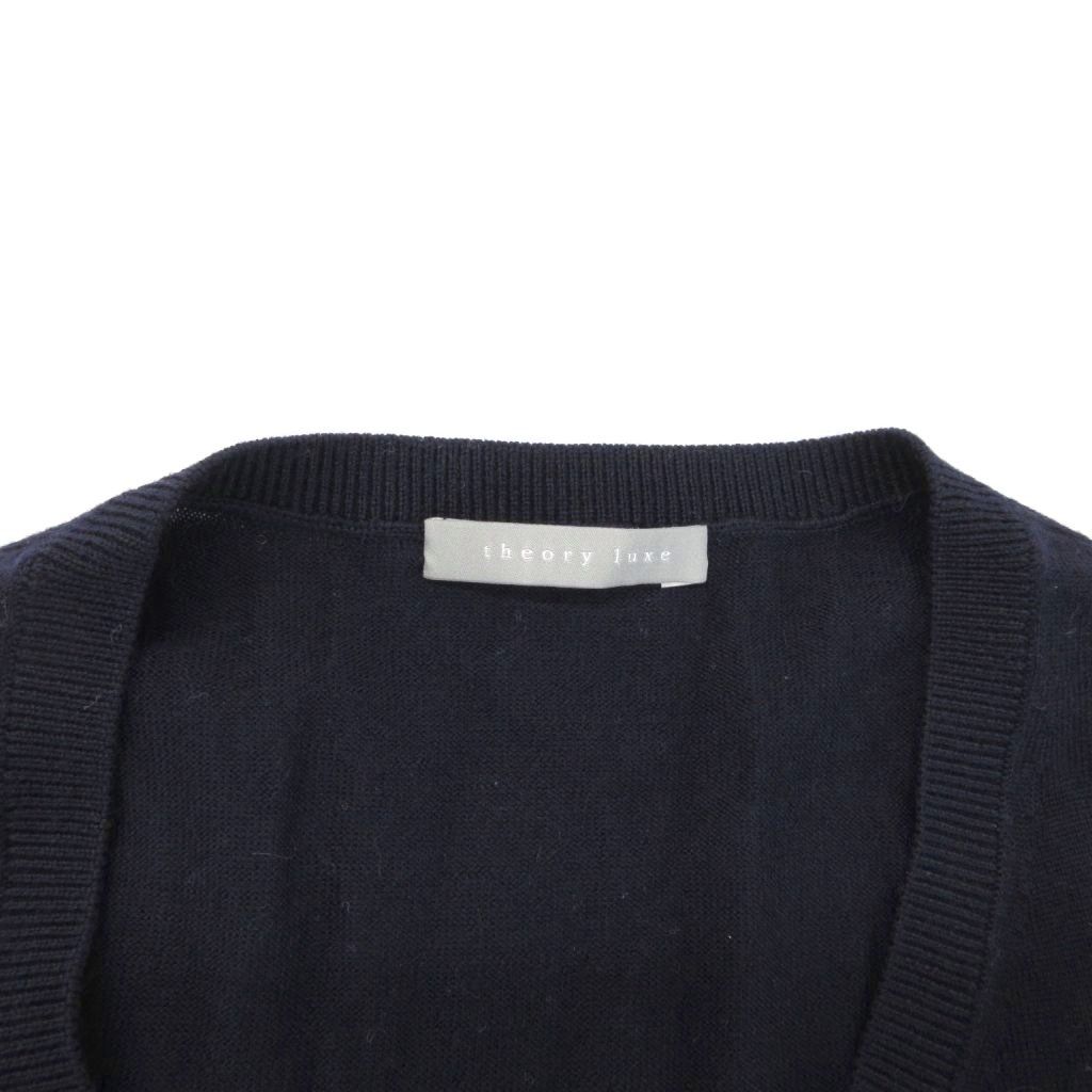 セオリーリュクス theory luxe 美品 Vネック ニット セーター セオリーリュクス theory luxe 美品 Vネック ニット セーター