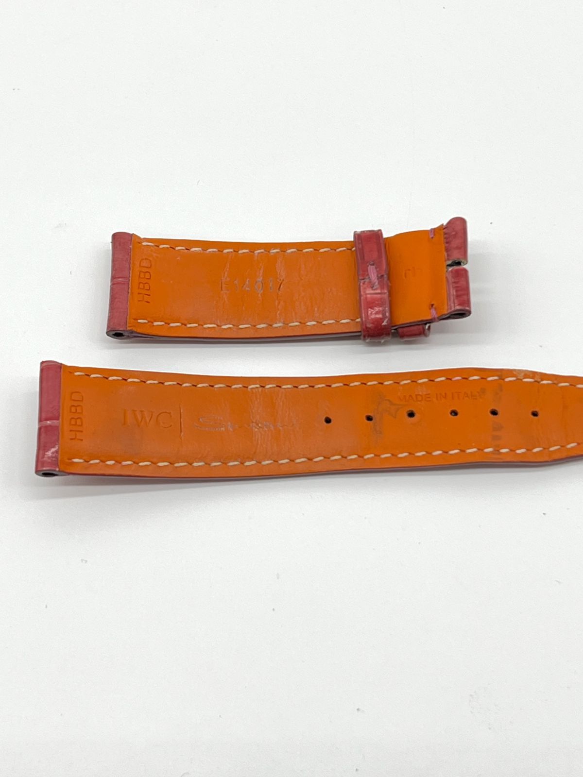 IWC ベルト ポルトギーゼ アリゲーターストラップ iwc CASSIS IWC ポルトギーゼ用 腕時計ベルト バンド アリゲーター