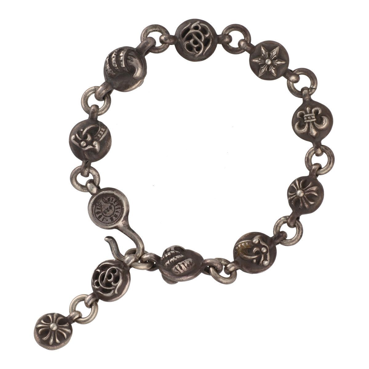 中古】 CHROME HEARTS クロムハーツ #2 マルチボール ブレスレット