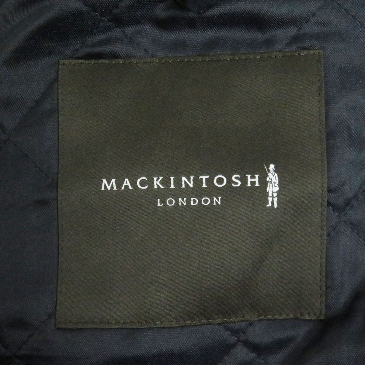 美品□MACKINTOSH LONDON/マッキントッシュロンドン ロゴボタン