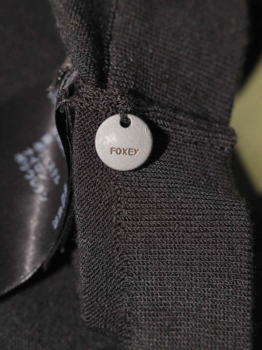フォクシーブティック Bolero 39720 ボレロ 40 ブラック カーディガン ITX1AAZ6XAQS FOXEY BOUTIQUE - フォクシーブティック Bolero 39720 ボレロ 40