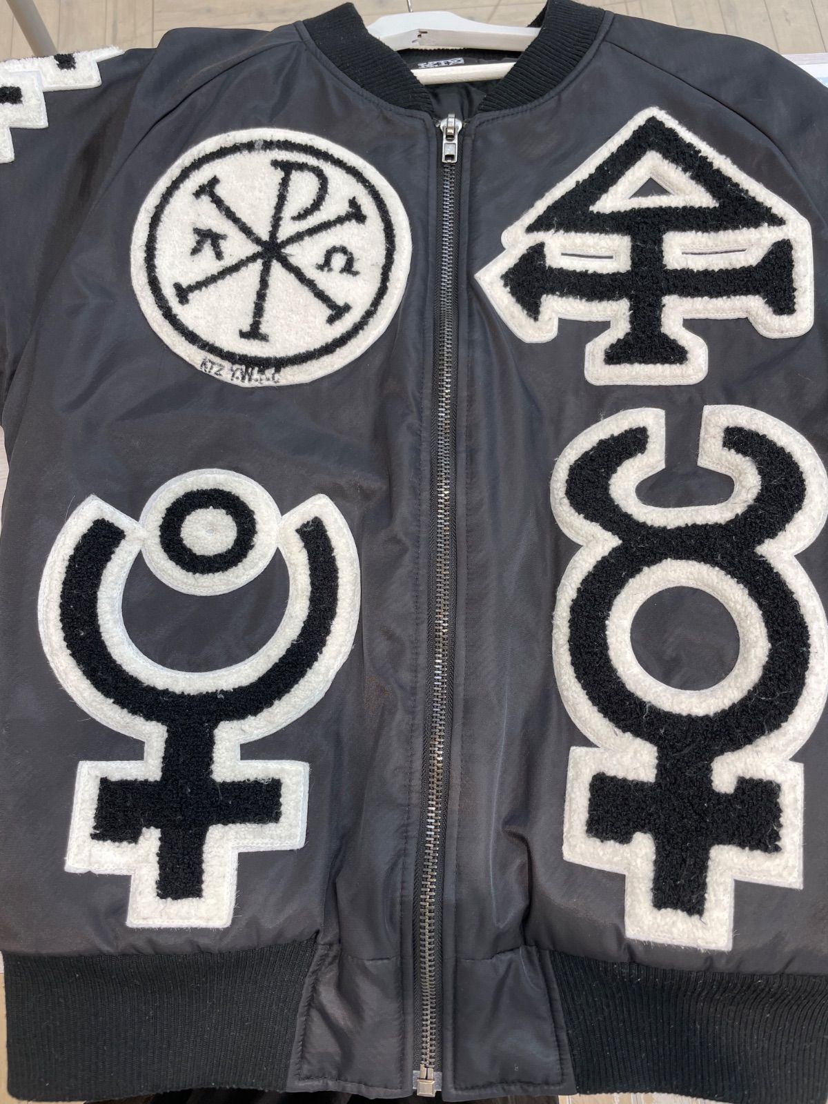 KTZ ケーティーゼット ボンバージャケット ブラック 黒 Mサイズ