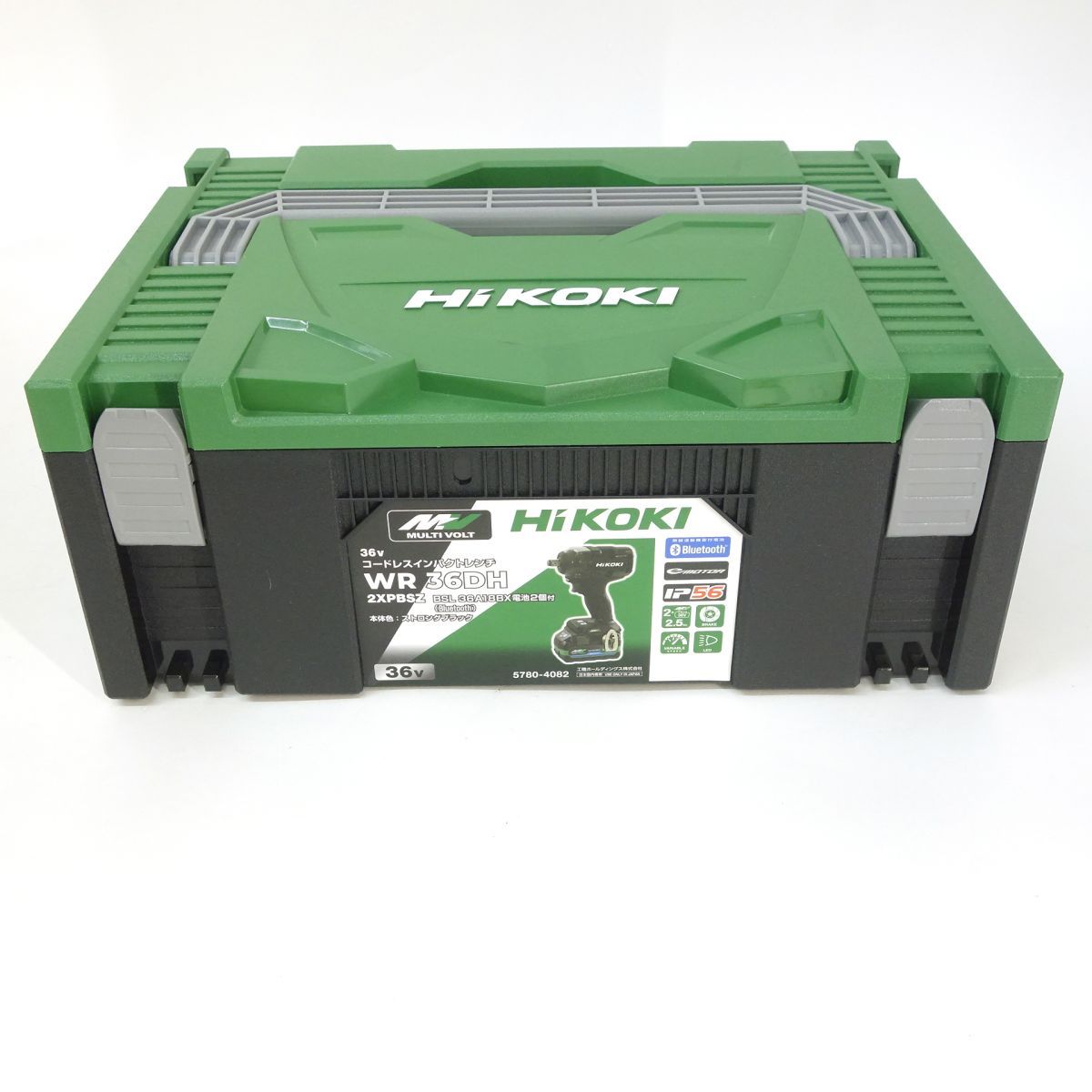 HiKOKI ハイコーキ マルチボルト WR36DH コードレスインパクトレンチ バッテリー 充電器 ケース付き