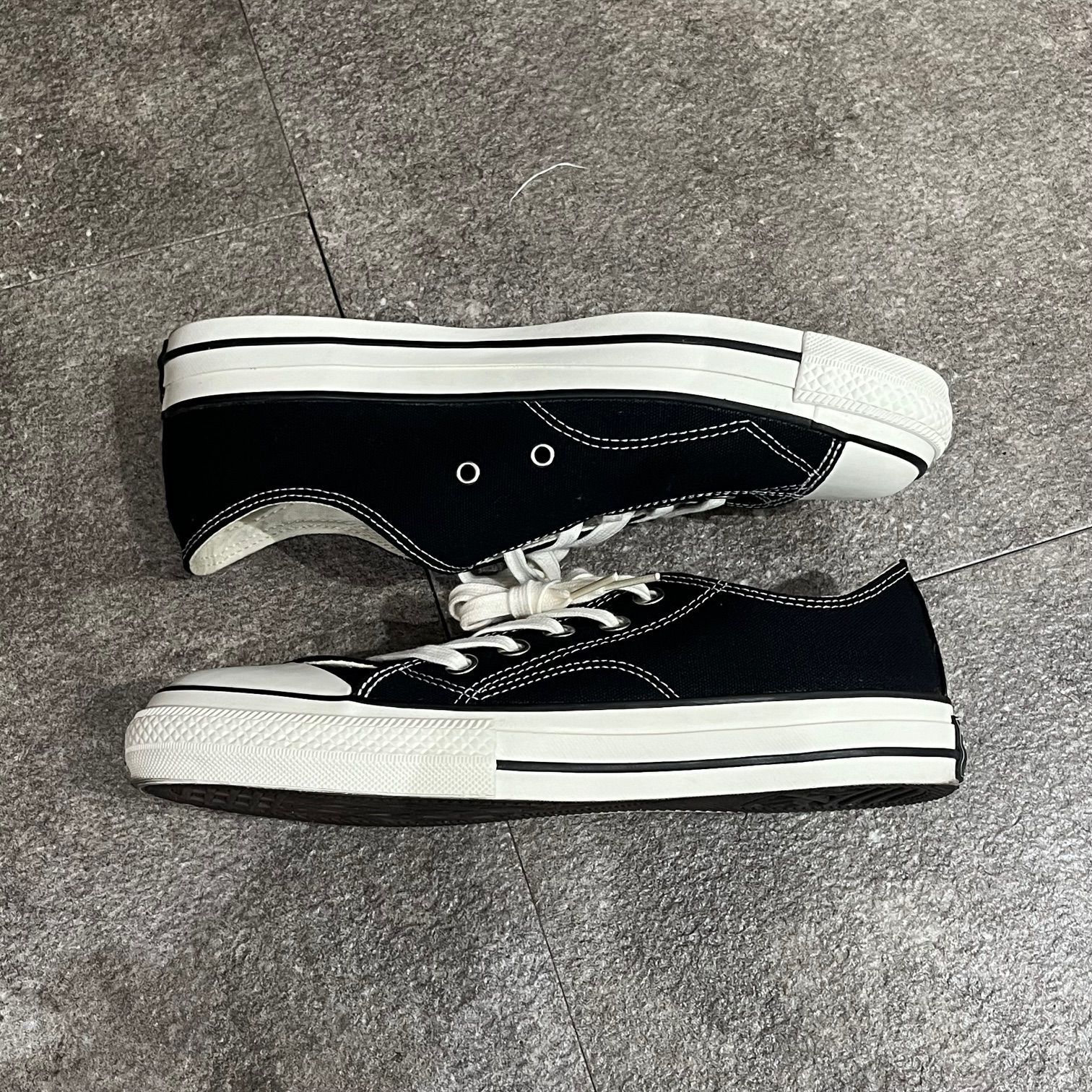 CONVERSE ALL STAR ASYMMETRY OX FUMITO GANRYU BLACK コラボ チャック 