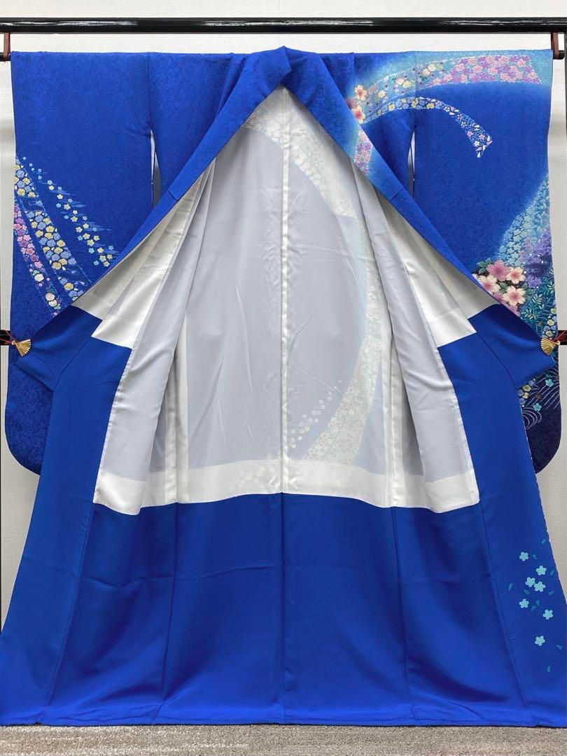 振袖 滝泰 豪華 銀通し 金彩 紋意匠 桜 身丈168cm MO2531 - メルカリ