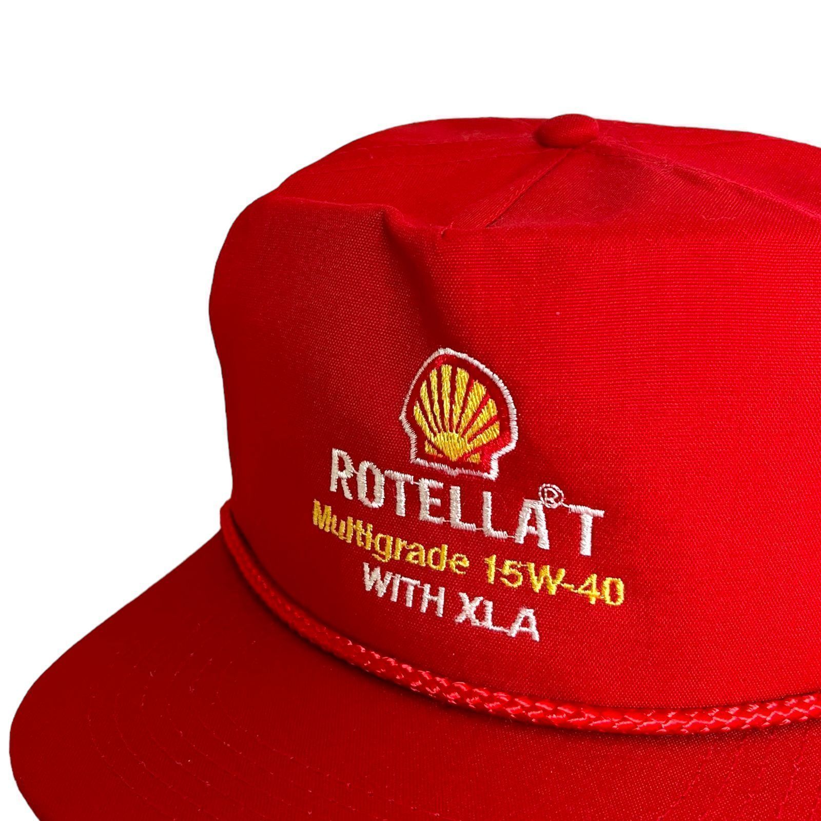 80s 企業ロゴ キャップ Shell スーベニア トラッカ－ 6パネル キャップ / 帽子】SHELL シェル トラッカーキャップ ガソリン