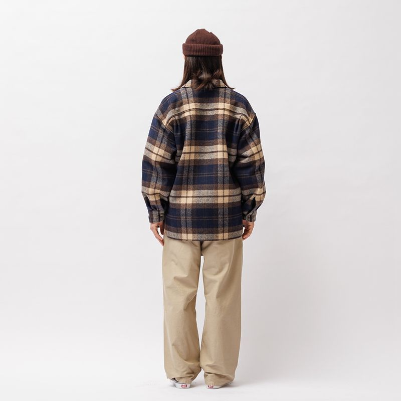 【即完売・希少M】WTAPS WCPO メルトン / BEIGE WTAPS WCPO / JACKET / WOPL. MELTON. TEXTILE ジャケット 252WVDT