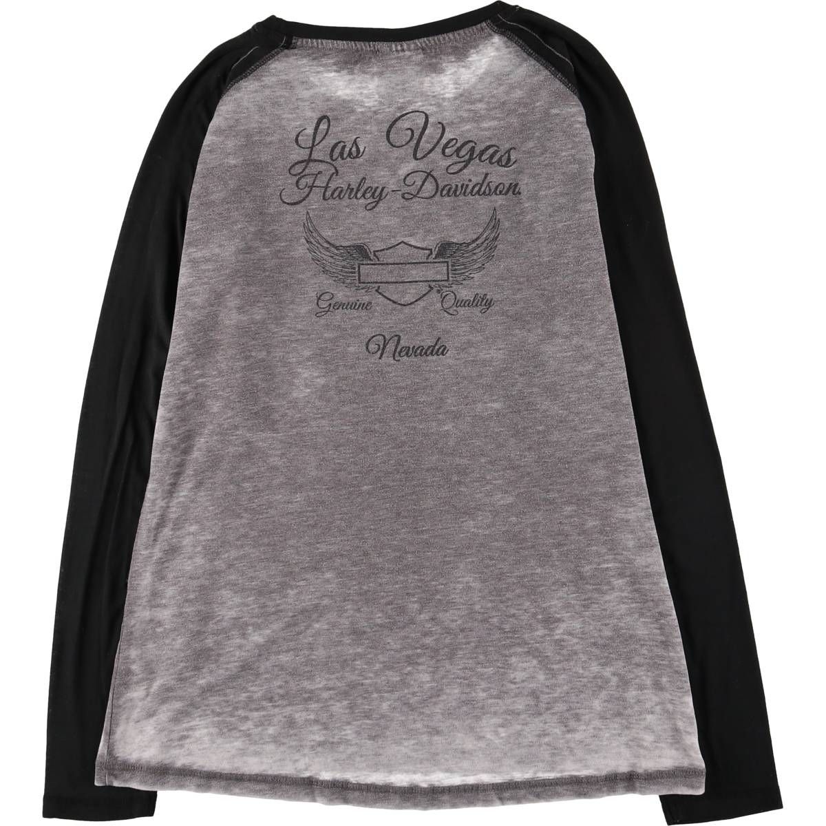 古着 ハーレーダビッドソン Harley-Davidson ロングTシャツ ロン