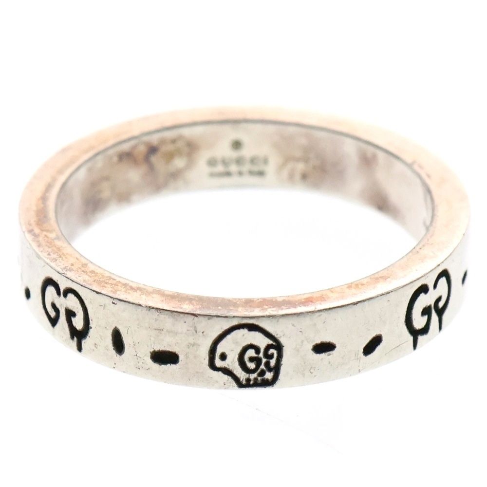 GUCCI - 極美品 20号 グッチ ゴースト スカル リング シルバー