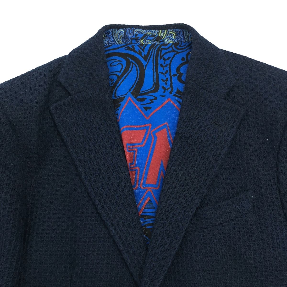 ETRO エトロ 18SS コットンニットサマーテーラードジャケット 181 