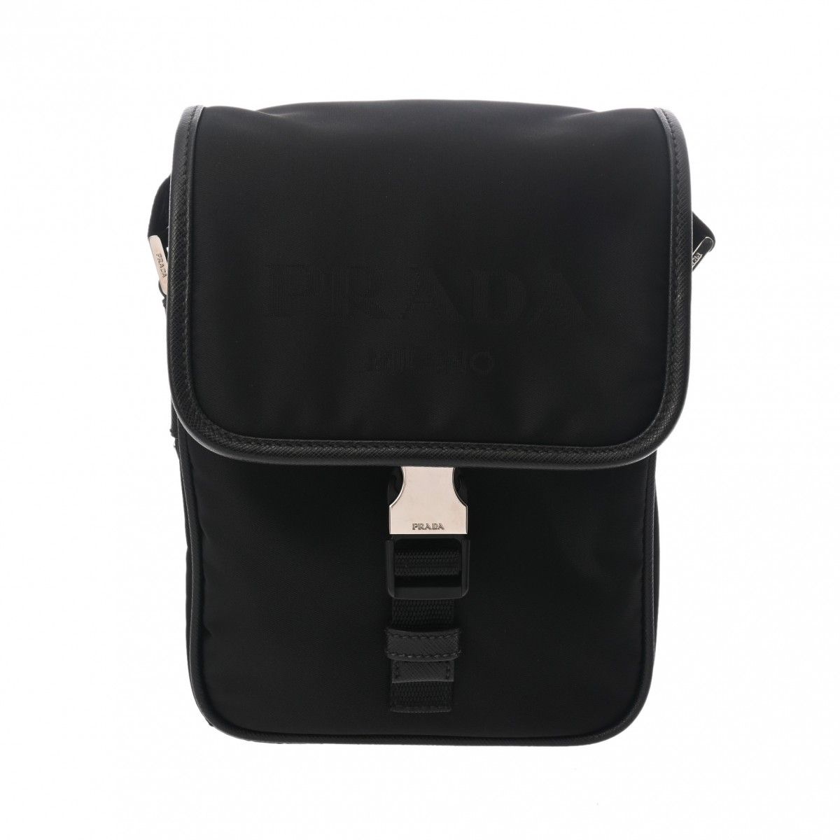 プラダ ブラック 2VD028 ユニセックス ナイロン ショルダーバッグ  