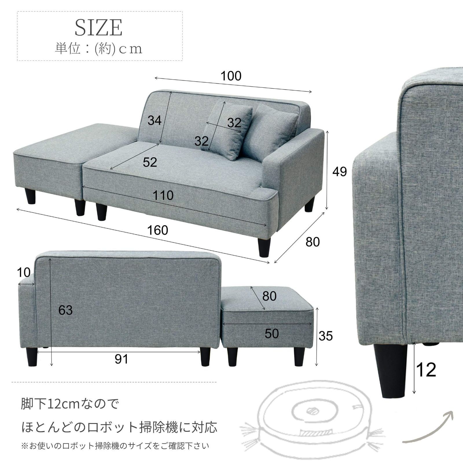 かんたん組立 グレー