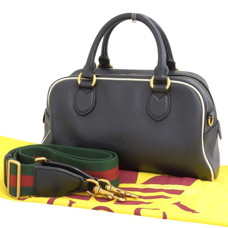 GUCCI 2WAY ブラック ボストンバッグ 楽天市場】GUCCI グッチ メンズ レディース2WAYボストンバッグ