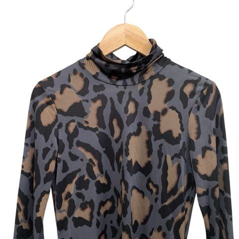ピンコ PINKO 長袖カットソー タートルネック ストレッチ素材 総 ピンコ PINKO 長袖カットソー タートルネック ストレッチ素材 総