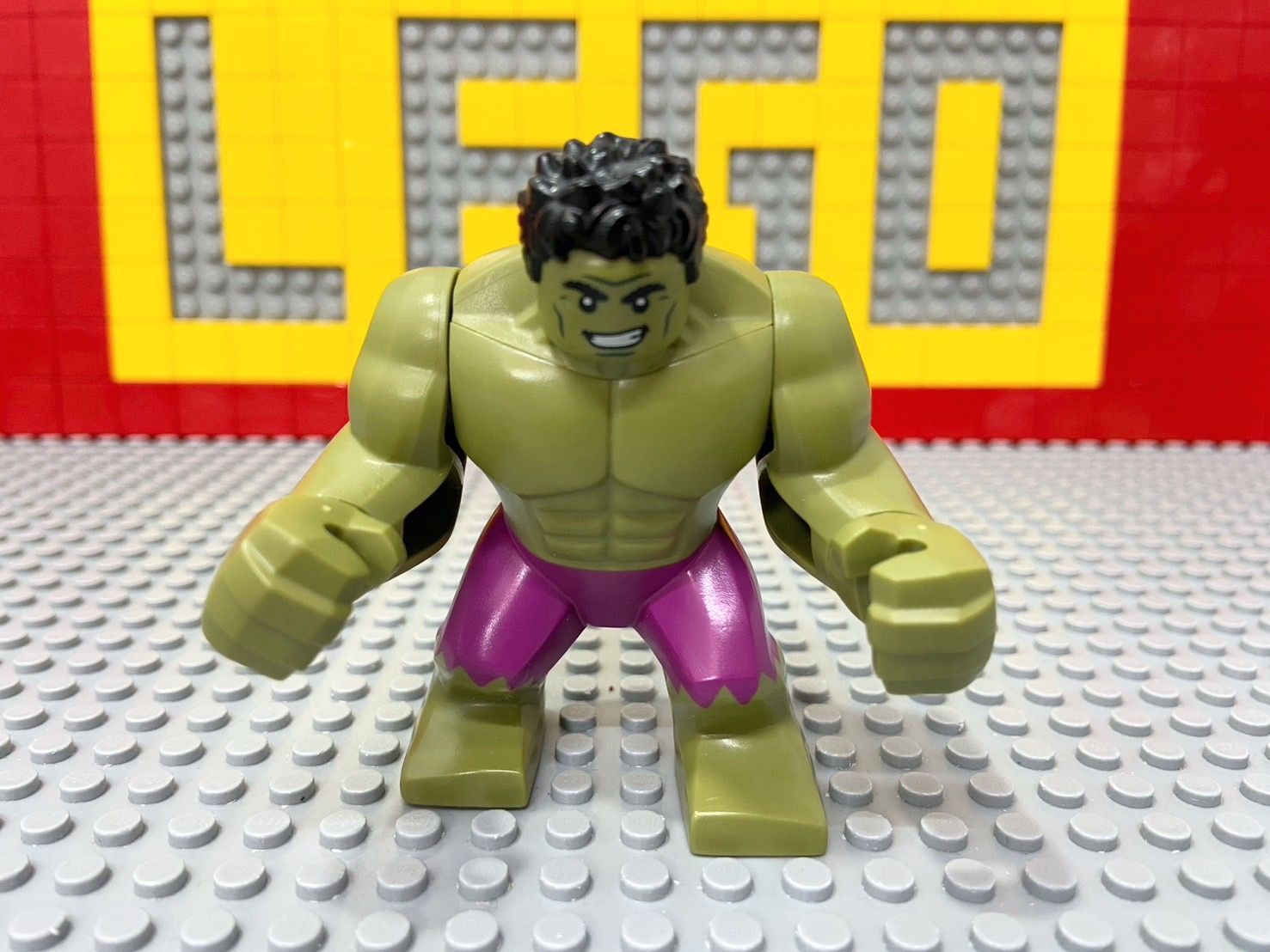 マーベル スーパーヒーローズ アベンジャーズ ハルク ミニフィグ レゴ