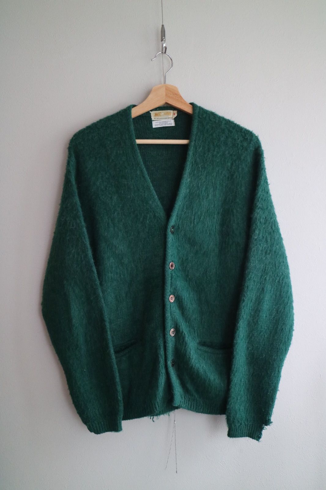 60s Vintage MILWAUKEE KNIT Mohair Cardigan ミルウォーキーニット