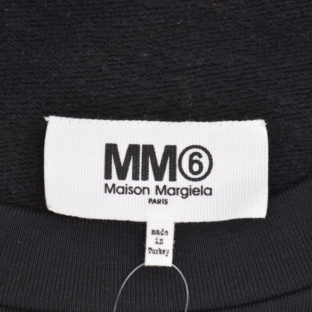 15AW Maison Margiela スウェット ブラック Maison Margiela(メゾン マルジェラ)｜【MEN】ロゴフーディー