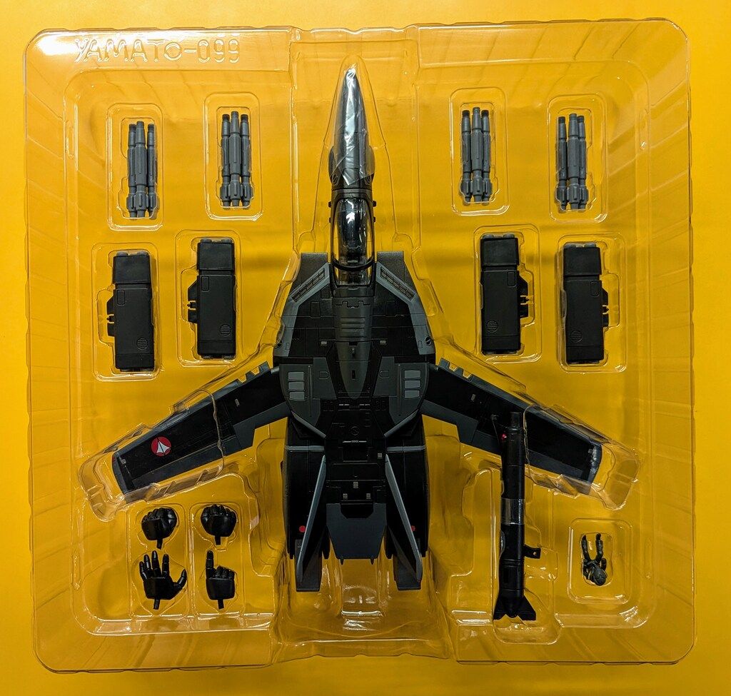 YAMATO VF-1J　スーパー&ストライクパーツ 　ステルスタイプ Yamato Macross 1/48 VF-1J with Super & Straike Parts Stealth