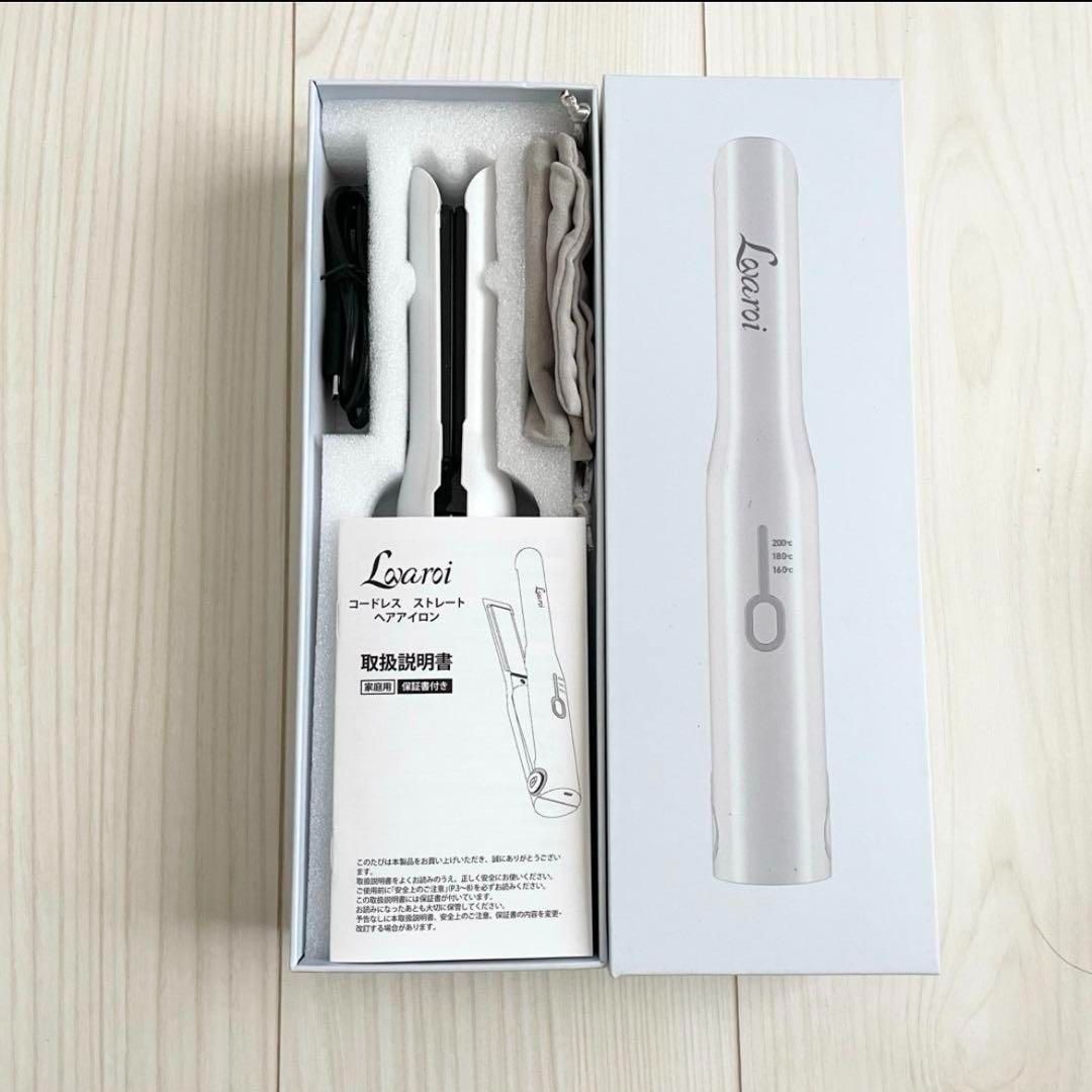 新品未使用品 箱入 ヘアドライヤー(ピンク)・コードレスヘアアイロン 