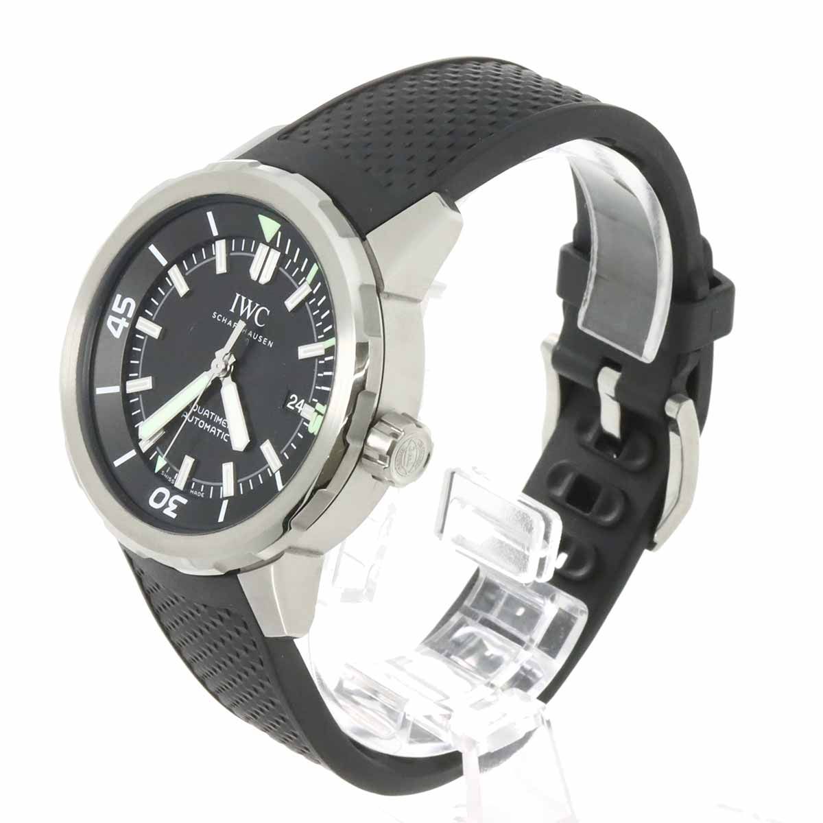 【 大感謝セール】 アクアタイマー IWC IW329001 自動巻き デイト 腕時計 メンズ アクアタイマー