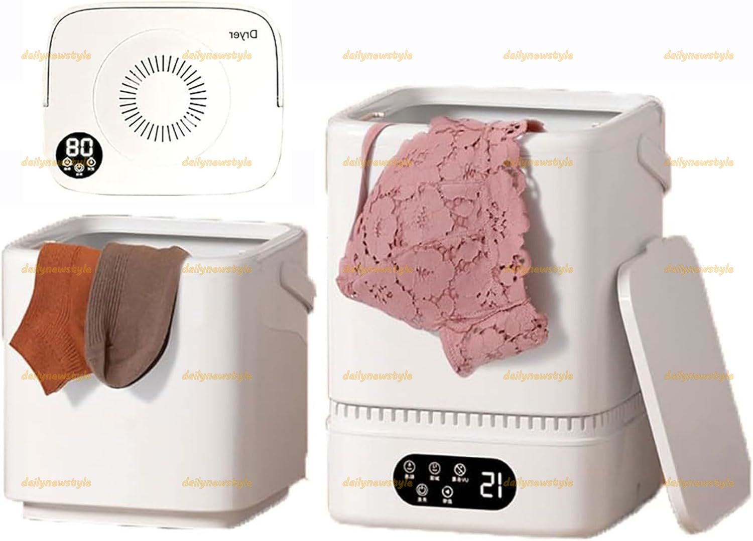 ヤマダオリジナル 全自動洗濯機 RORO 7kg YWM-T70L 2023年製 ヤマダ