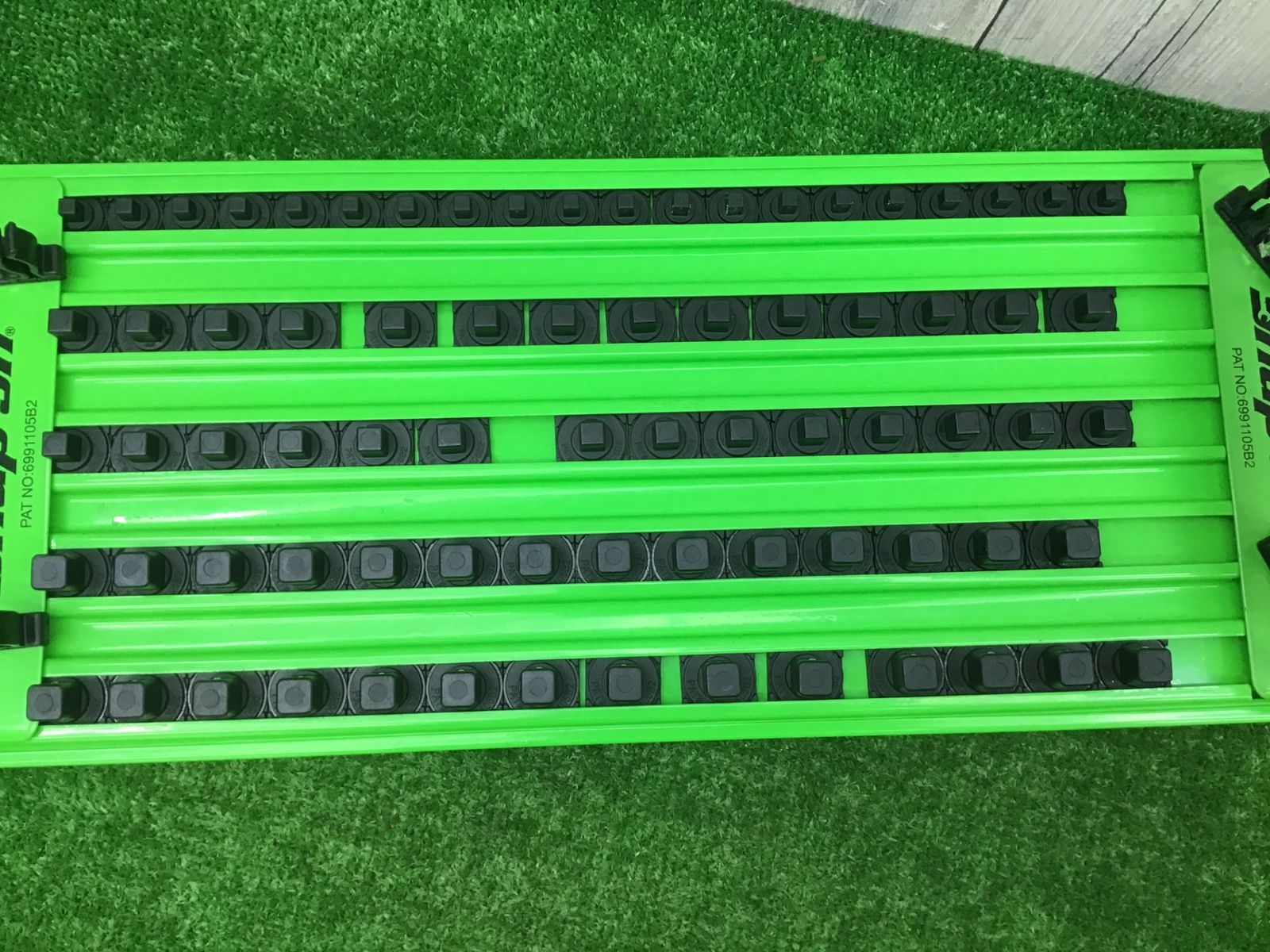 Snap-onスナップオン♪5列ソケットトレイ♪6991105B2♪グリーン♪工具収納♪アクトツール富山店♪BR