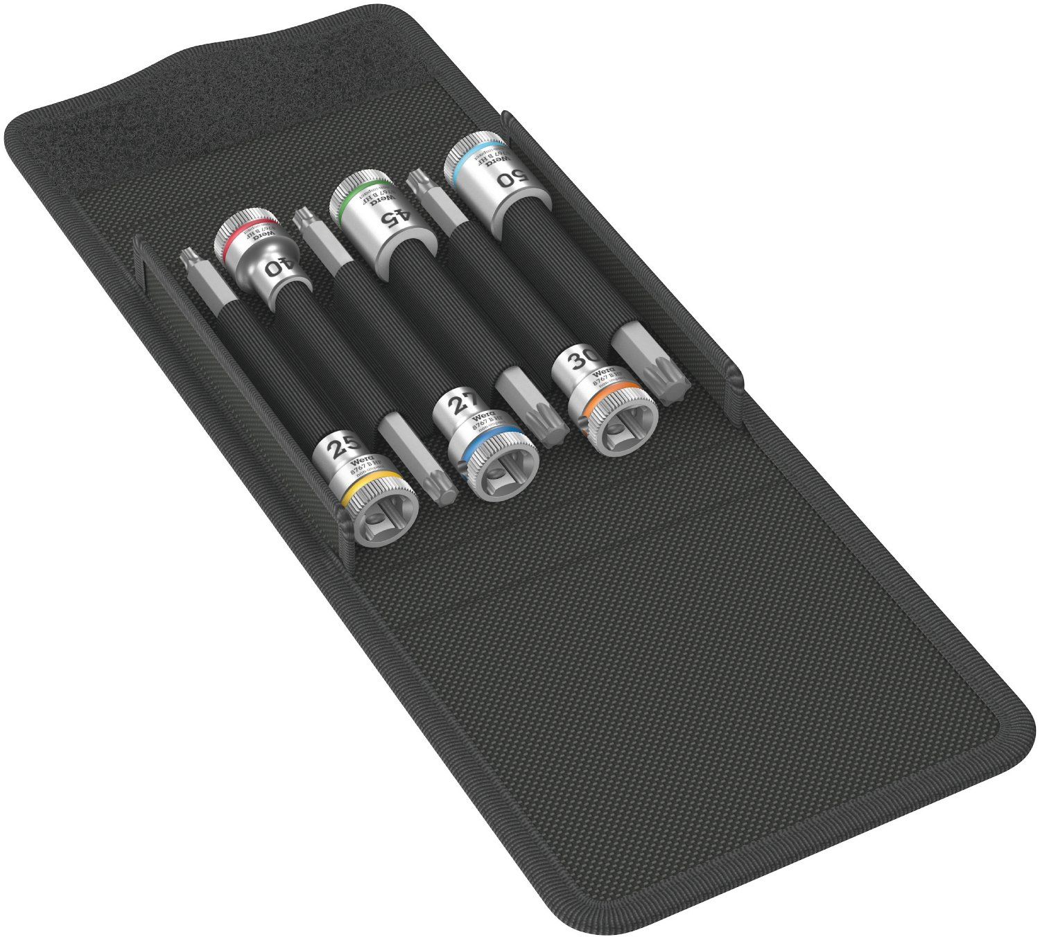 WERA ヴェラ 差込角3|8DR トルクスビットソケットセット 6個入り 003185