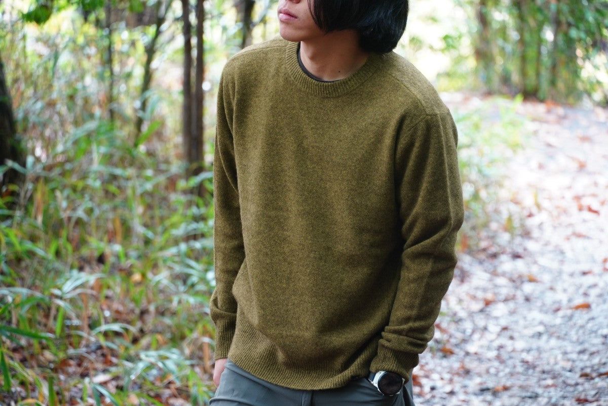 STATIC YAK CREW スタティック ヤク クルー MS23001 カラー mustard