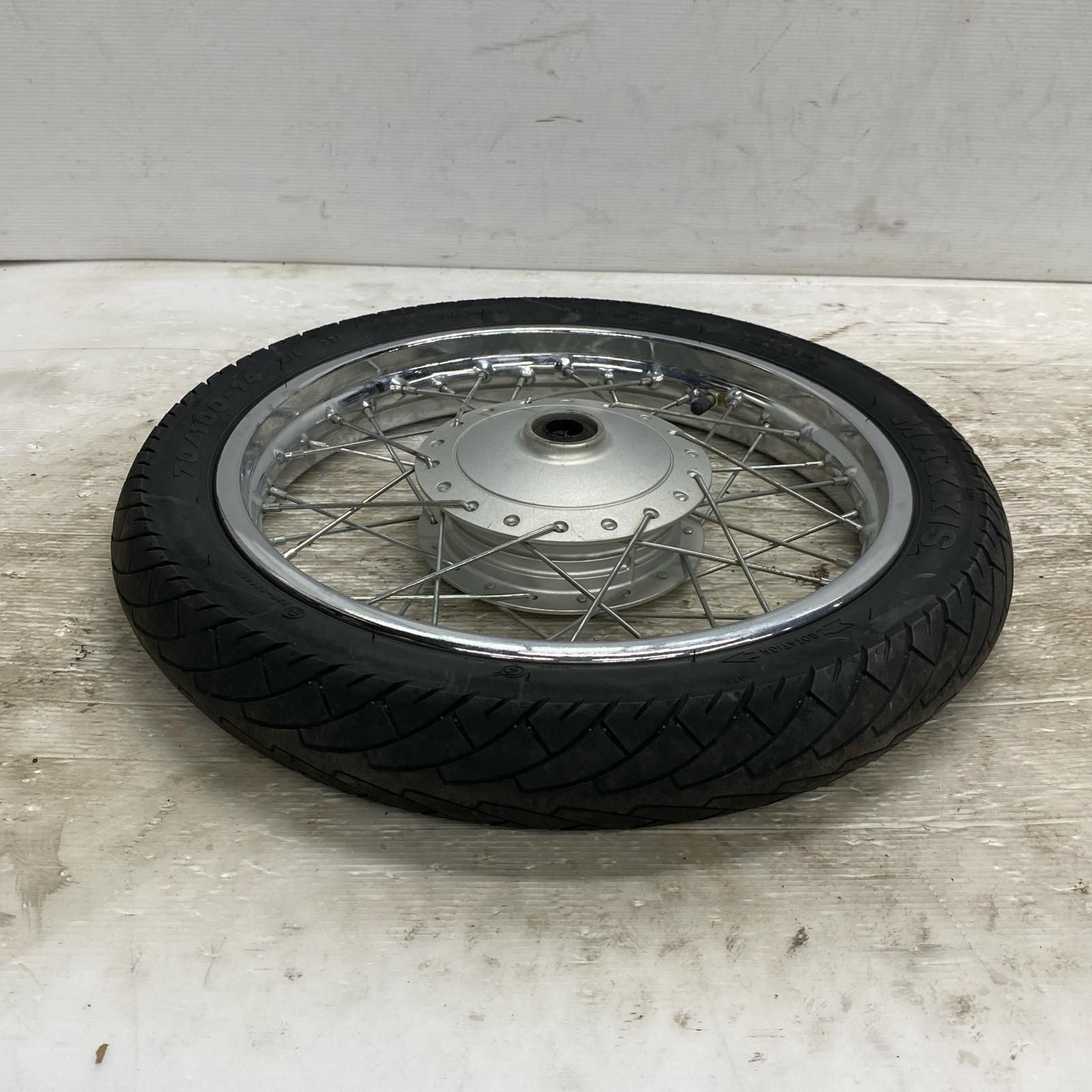 スーパーカブ110(JA10) フロントホイール＋タイヤ AA09/JA44にも