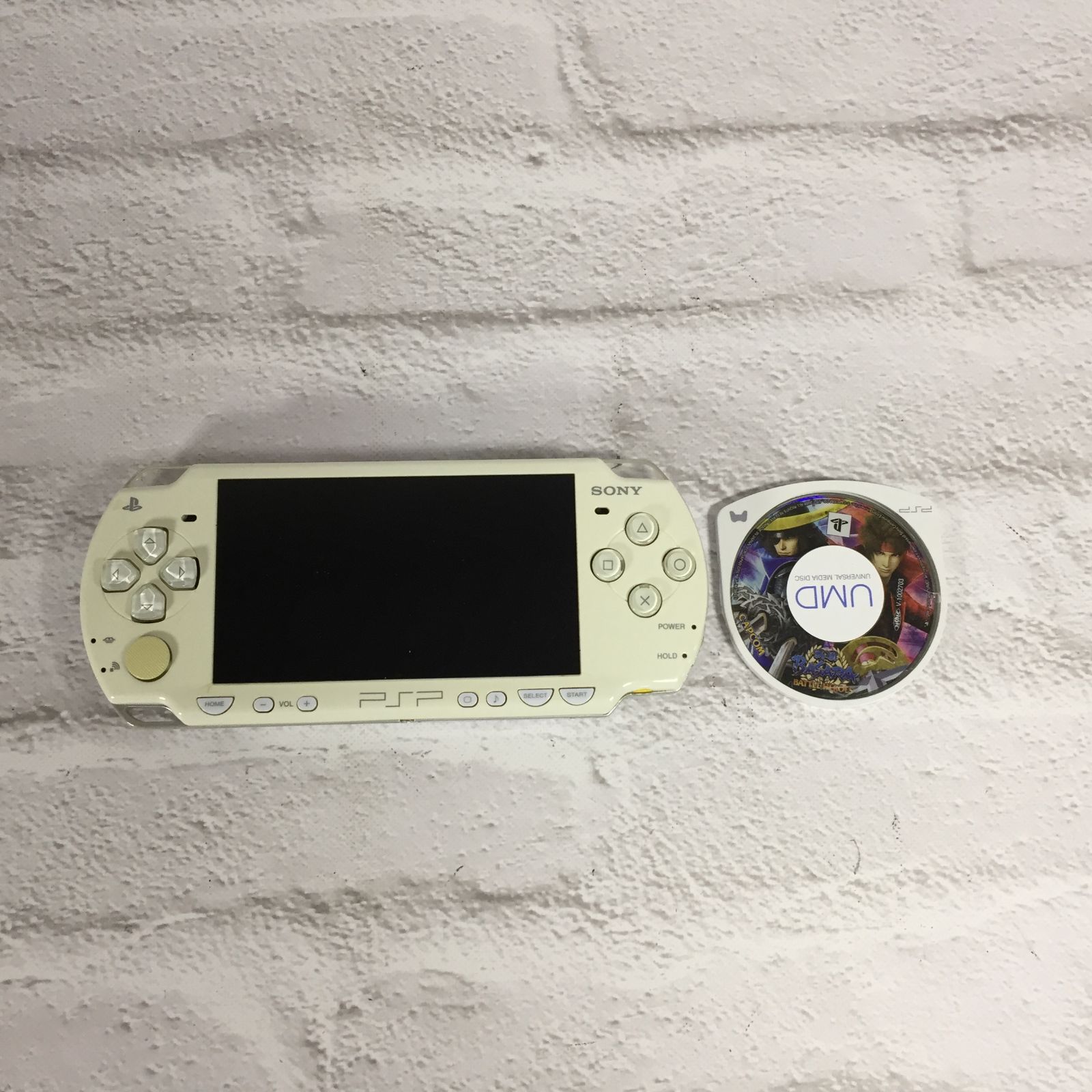 PSP-2000 セラミック ホワイト 本体 箱つき 動作確認済み プレステ 