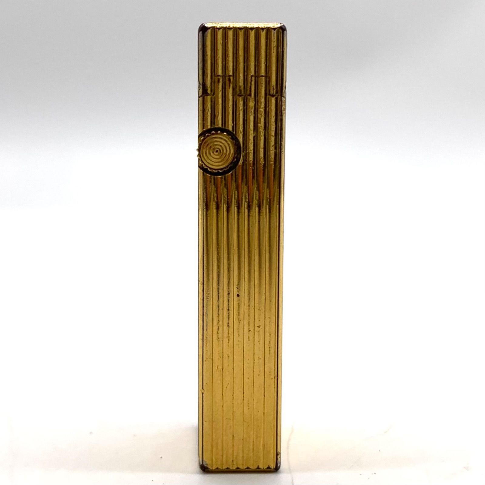 火花未確認】Dunhill ガスライター ローラータイプ ゴールド ダンヒル