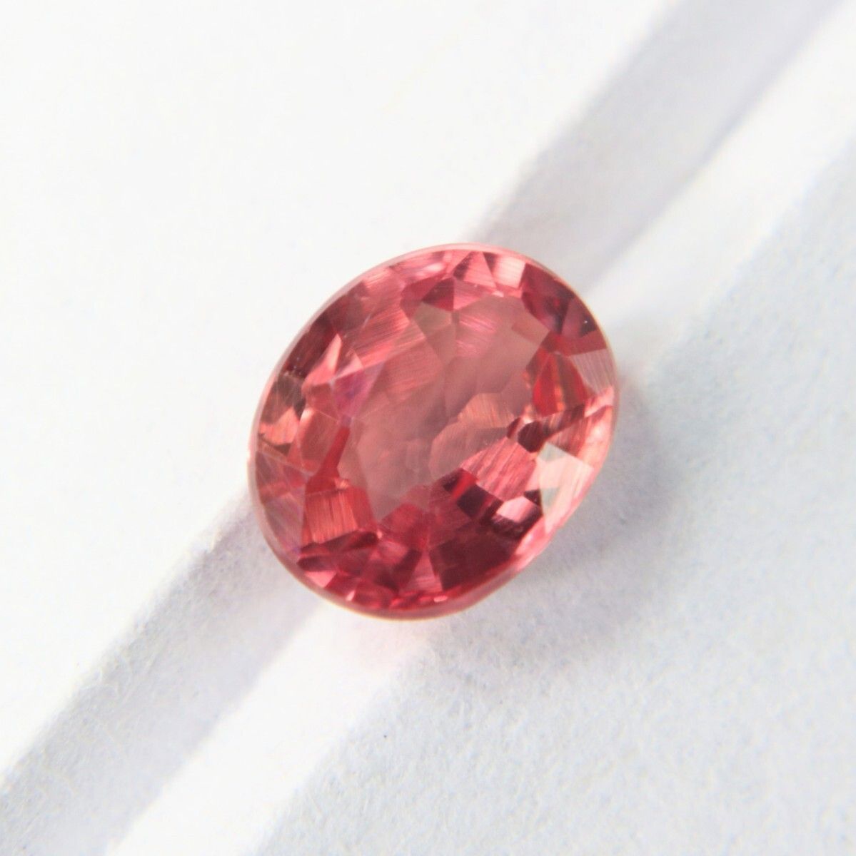 天然パパラチアサファイアルース０．２３６ct ソーティング付き 0．407ct 天然パパラチアサファイア ルース パパラチア