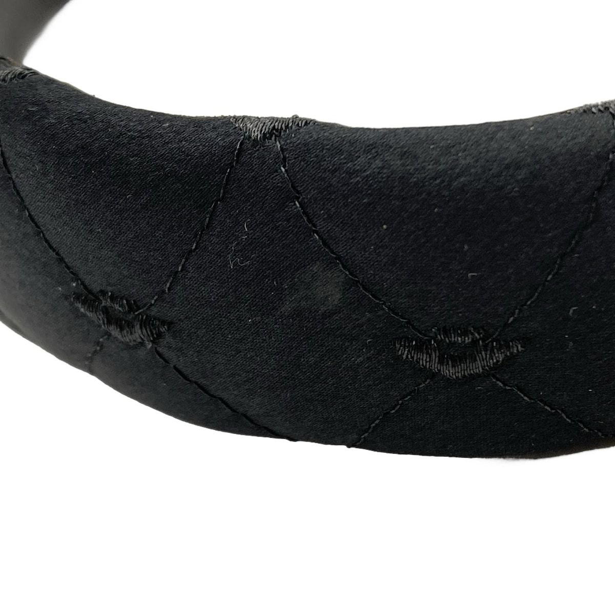 【未使用】BOTTEGA VENETA カチューシャ【美品】 BOTTEGA VENETA(ボッテガヴェネタ) カチューシャ - 黒
