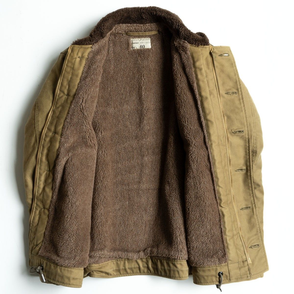 美品】THE REAL McCOY'S 【N-1 DECK JACKET 】40 デッキ