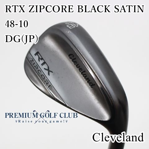 中古】[Bランク] ウェッジ クリーブランド RTX ZIPCORE BLACK SATIN 48