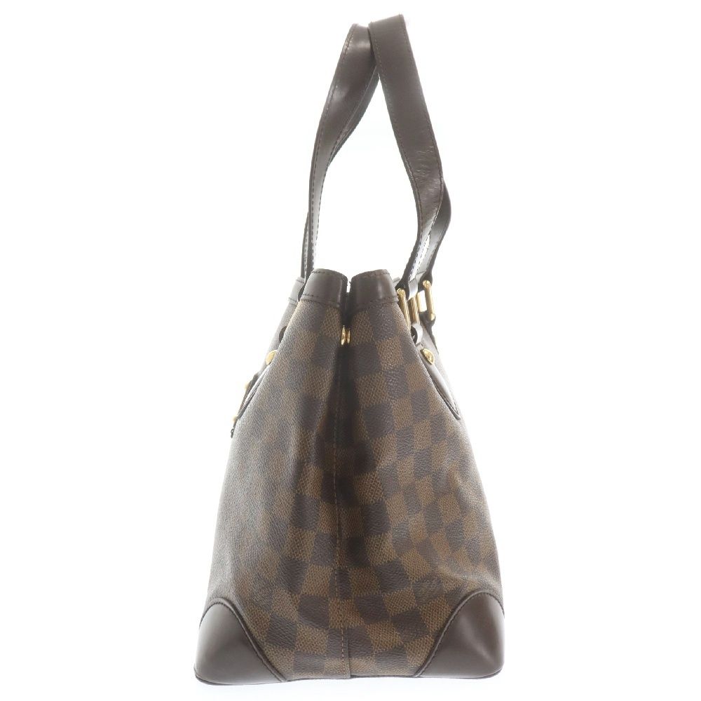 LOUIS VUITTON ハンドバッグ ダミエ ハムステッドMM ブラウン 茶 LOUIS VUITTON ハンドバッグ ダミエ ハムステッドMM ブラウン 茶 LOUIS