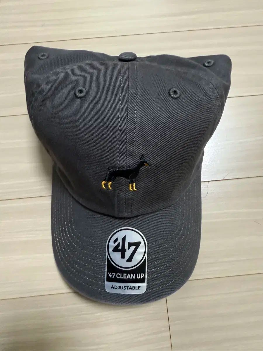 47 ブランド ドーベルマン ボールキャップ グレー