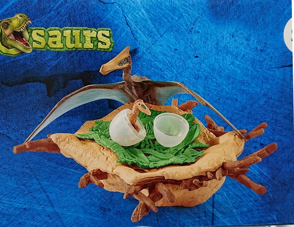 Schleich - シュライヒ　恐竜シリーズ　限定ボックス　ケツァルコアトルスの巣　他　３点セット Schleich - シュライヒ 恐竜シリーズ 限定ボックス