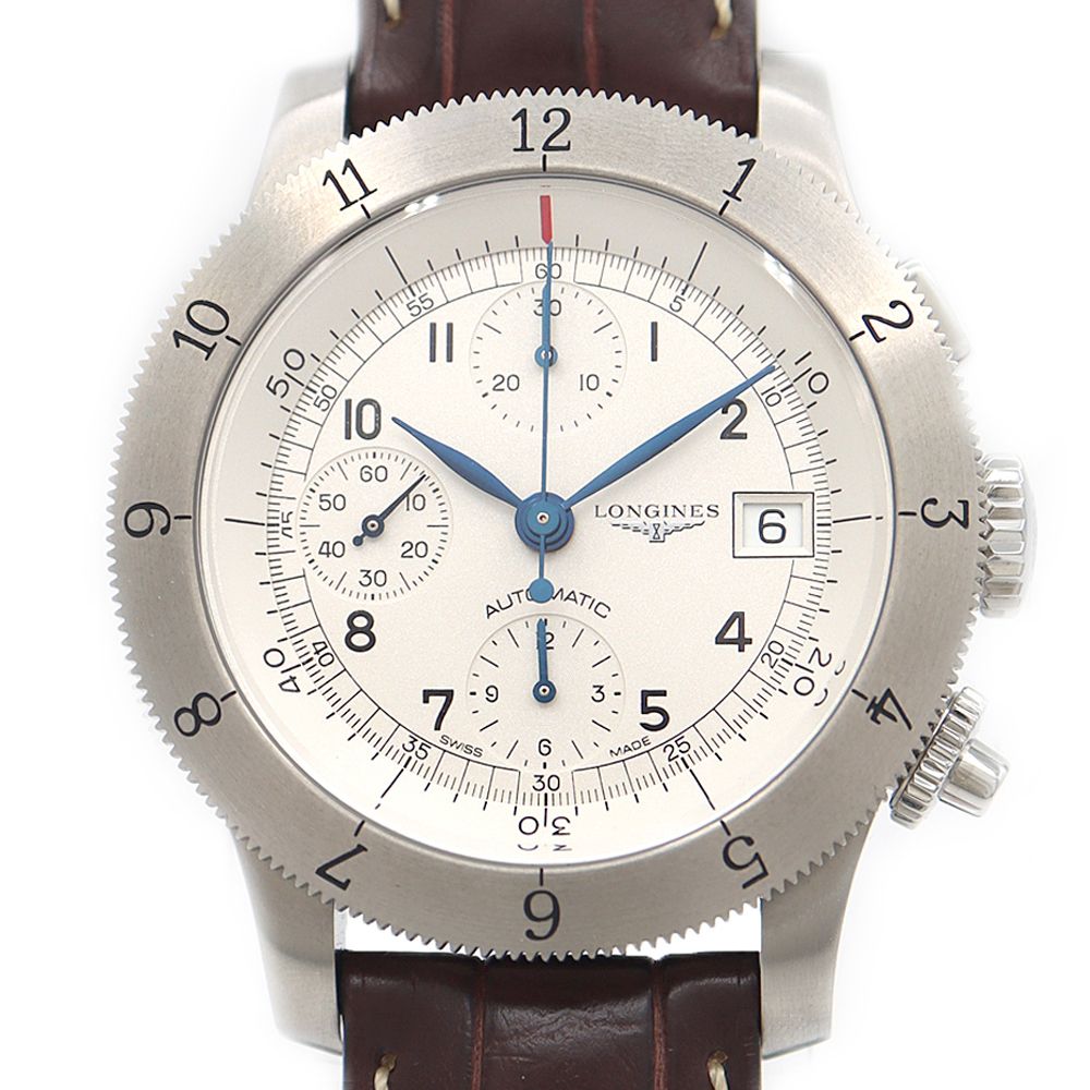 内部点検済 LONGINES ロンジン ヘリテージ ウィームス クロノグラフ L2  