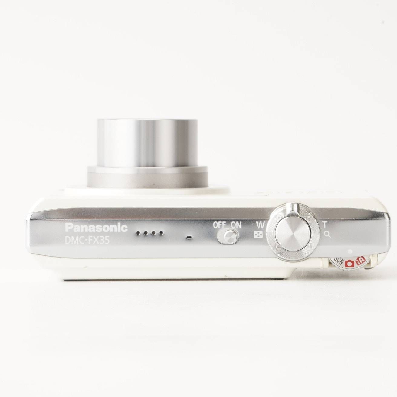 人気ブランドの新作も！ パナソニック Panasonic LUMIX DMC-FX35 シェル ホワイト