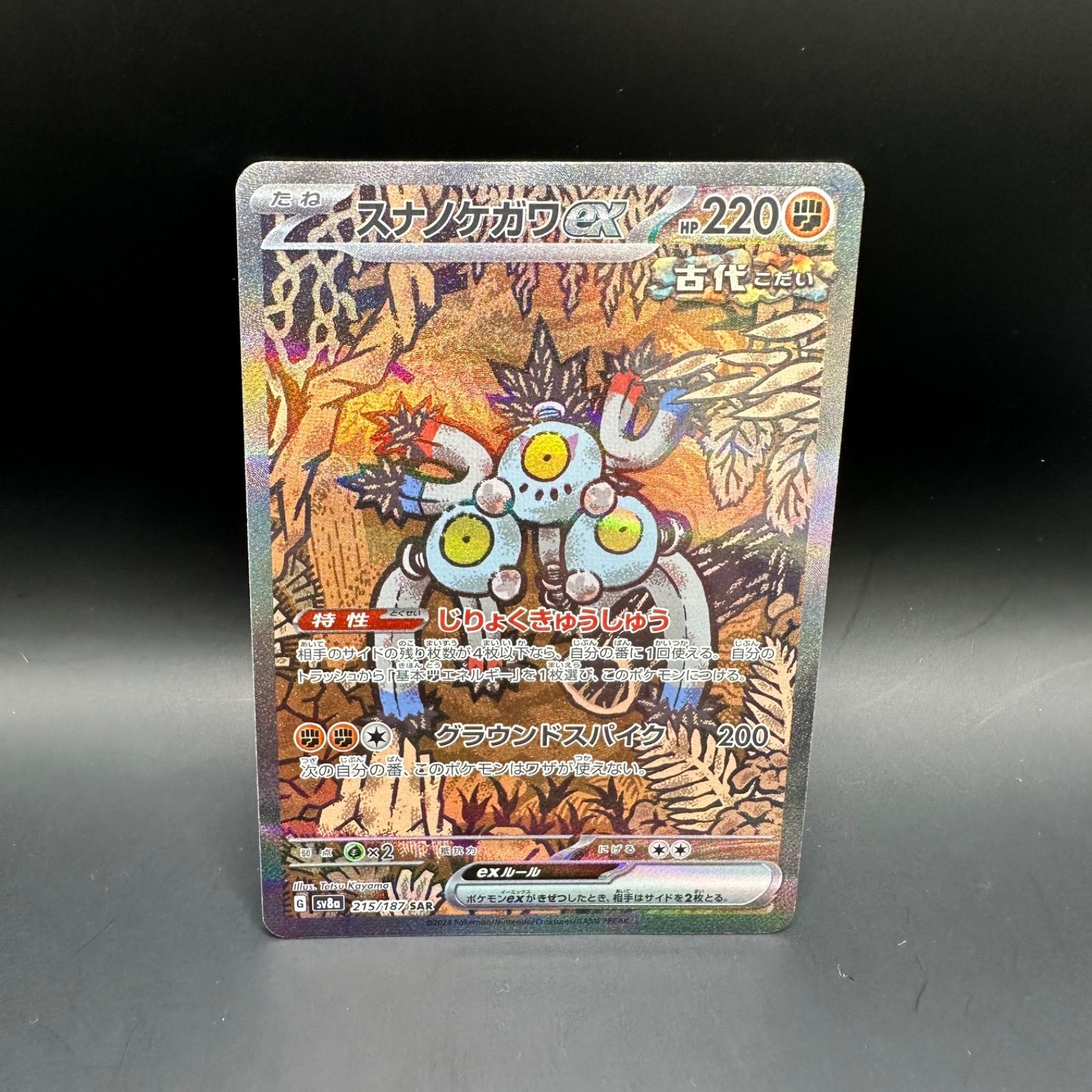 ポケモンカードゲーム スナノケガワex SAR - メルカリ
