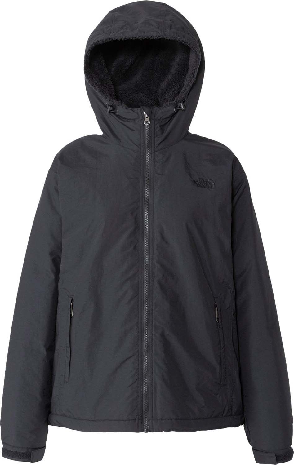 ザ・ノース・フェイス THE NORTH FACE アウトドア コンパクトノマドジャケット レディース Compact Nomad Jacket  トップス コート ジャケット フリース キャンプ レジャー 購入 デイリー NPW72433 KK ブラック×ブラック ザ・ノース・フェイス THE  NORTH FACE レディース ... THE NORTH FACE(ザ・ノース・フェイス) ジャケットコンパクトノマドコート レディース 中綿 フリース 防風 撥水 軽量