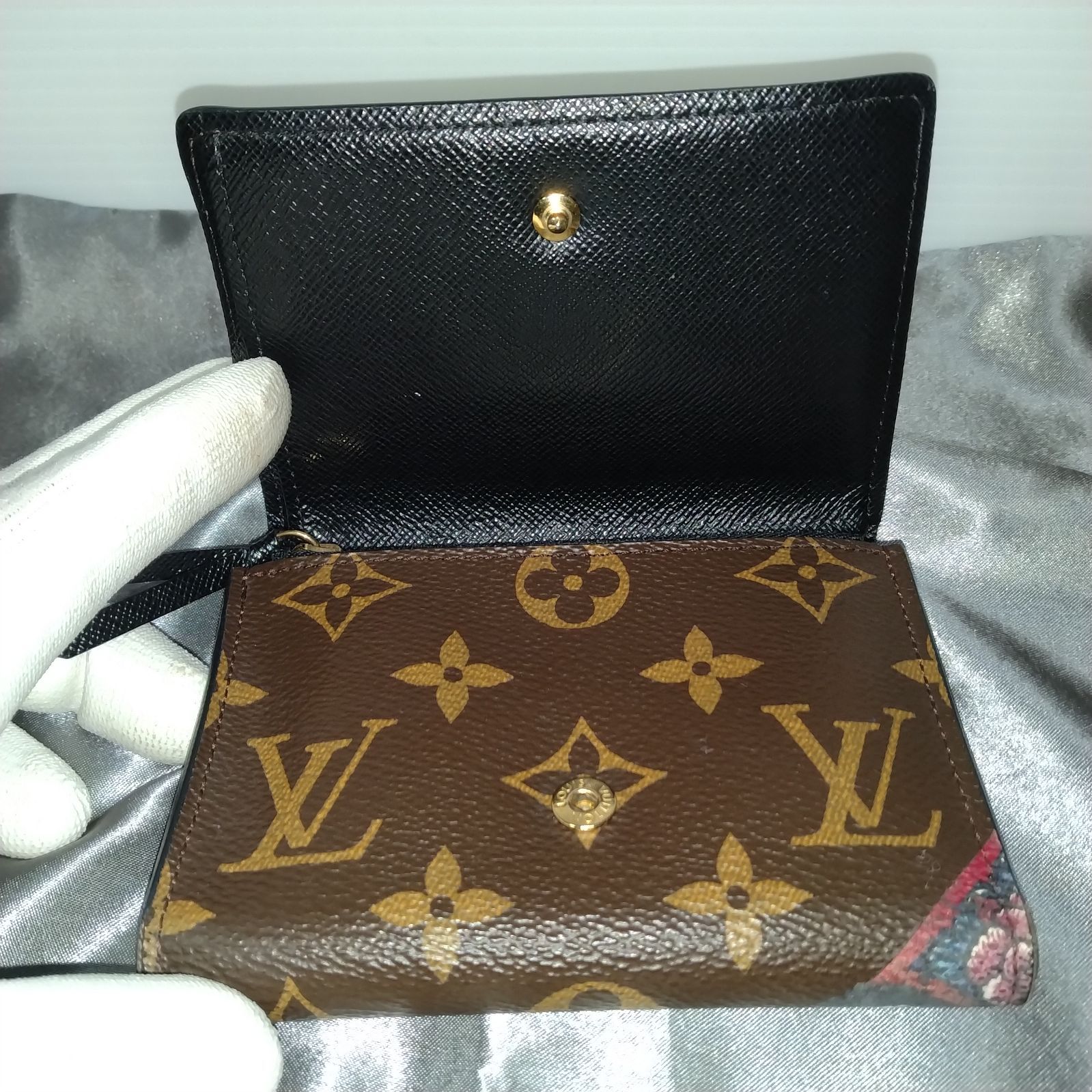 美品✨ルイ・ヴィトン 山本寛斎コラボ 歌舞伎 m67253/3つ折り財布 
