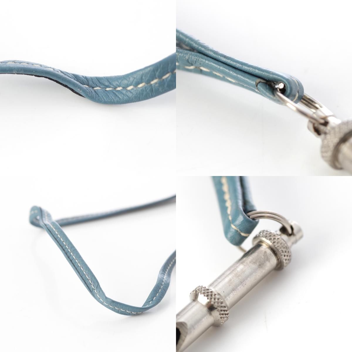 エルメス シフレ メタル レザー ドッグホイッスル 犬笛